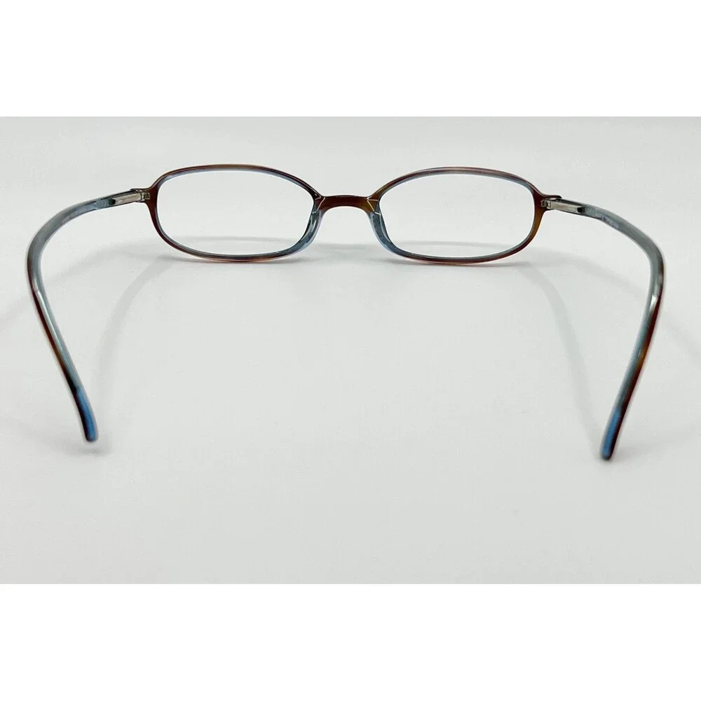 Richard Taylor Designs Eyeglasses Womens Tortoise Blue Lynn 48-19-135 Small